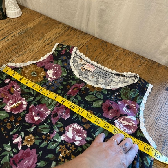 JESSICA SPORT vintage floral sleeveless top - L - Picture 8 of 8